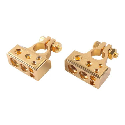 Car Battery Terminals Set For 0 4 8 AWG Wiring Replacement