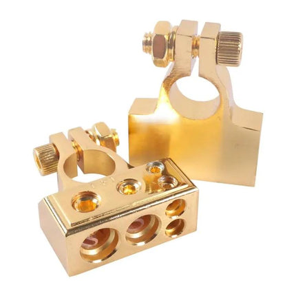 Car Battery Terminals Set For 0 4 8 AWG Wiring Replacement