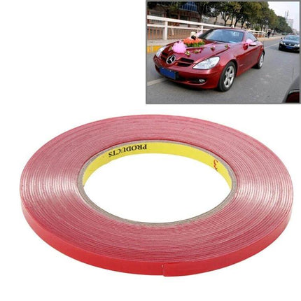 Transparent Double-Sided Adhesive Tape for Repairs, 10m Length - clear double-sided tape roll for mobile screen, car interior and label mounting