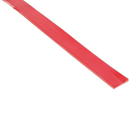 Transparent Double-Sided Adhesive Tape for Repairs, 10m Length - red protective liner shown on clear double-sided repair tape