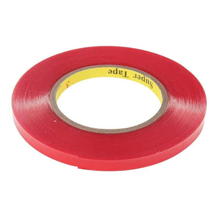 Transparent Double Sided Adhesive Tape for Repairs, 10m Roll - clear double-sided repair tape roll for phone, labels, car and household use