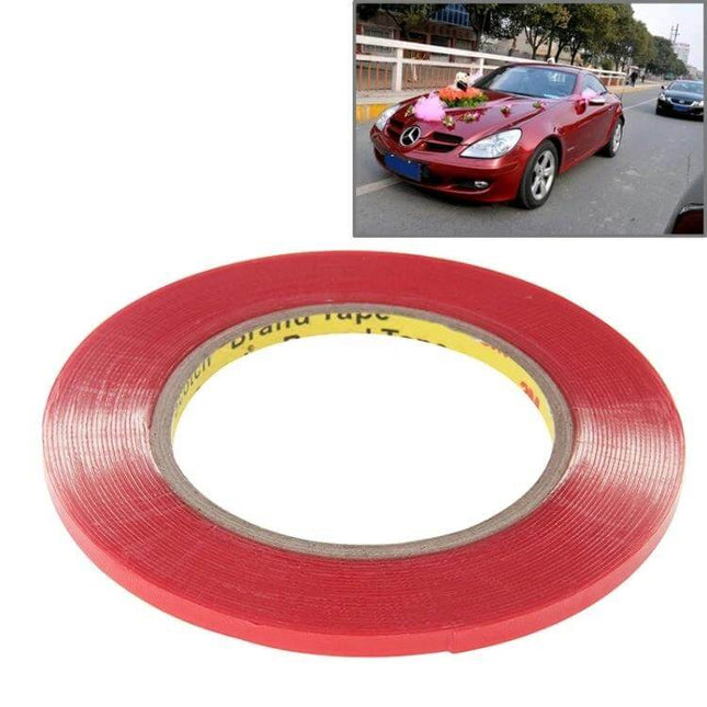Transparent Double Sided Adhesive Tape for Repairs and Bonding - clear double-sided tape roll for phone, automotive trim and logo mounting