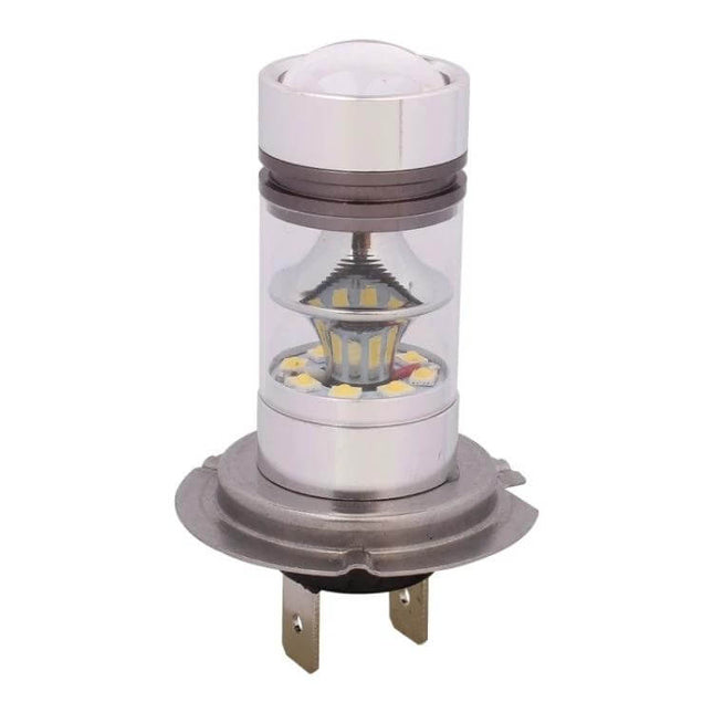 Led Car Front Headlight Bulbs For Daytime Running Light - slim adjustable bracket LED bulb for bright cool-white daytime running and front illumination