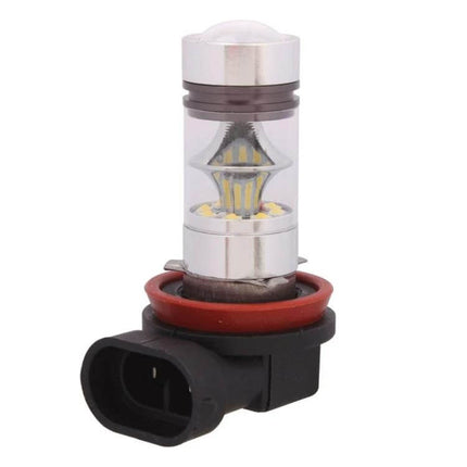 White LED Car Front Fog Light Bulb For Daytime Running - slim super bright white LED replacement bulb for fog and running lights