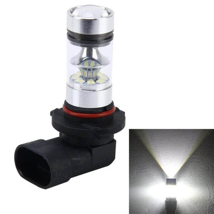 9006 LED Headlamp Bulb For Front Fog Lights Daily Use - slim adjustable 9006 LED fog light bulb producing bright white beam for daily driving