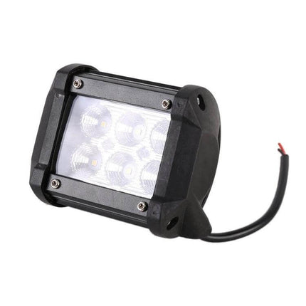 LED Floodlight IP67 Waterproof For Outdoor Night Work showing compact 18W six-Epistar LED housing for outdoor construction and security lighting