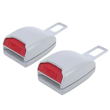 Universal Car Seat Belt Extension Buckle, 2-Pack for Safety