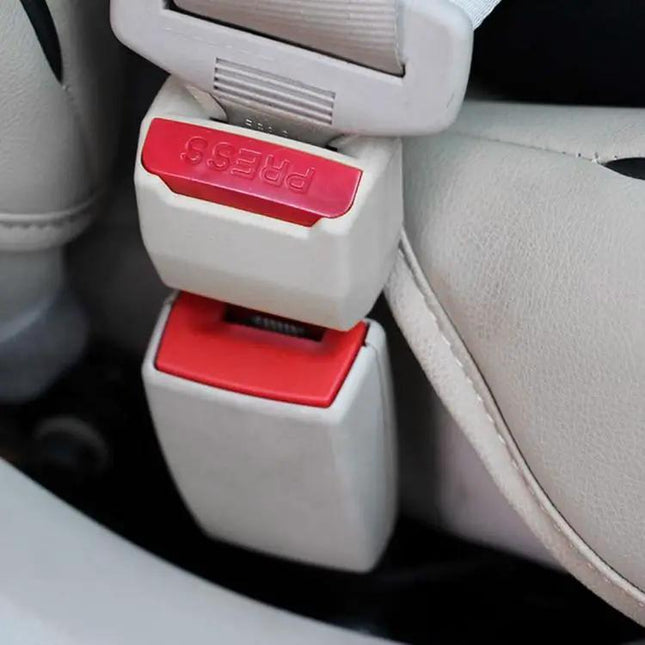 Universal Car Seat Belt Extension Buckle, 2-Pack for Safety