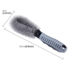 KANEED Multi-Surface Wheel and Tire Cleaning Brush for Cars, Trucks, and Bikes