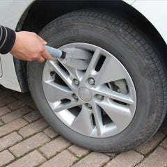 KANEED Multi-Surface Wheel and Tire Cleaning Brush for Cars, Trucks, and Bikes