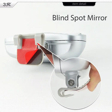 Right Side Blind Spot Mirror with Adjustable Wide Angle