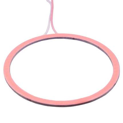 80mm Angel Eye LED Ring For Car Headlights Red Green Pink
