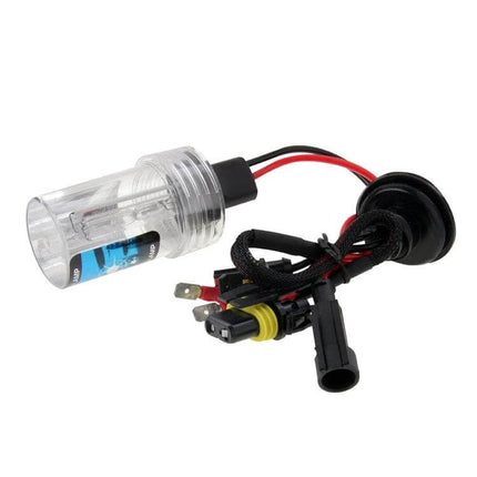 H7 HID Xenon Waterproof Headlamp For Night Driving - single bulb with wiring harness and waterproof connector