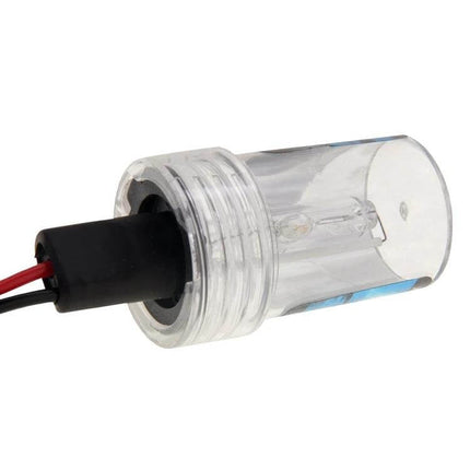 H7 HID Xenon Waterproof Headlamp For Night Driving - clear xenon H7 bulb with waterproof connector, bright low-power night driving illumination