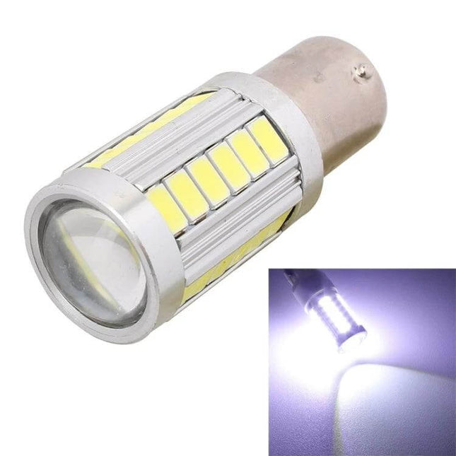 Car LED Bulb For Parking And Turn Signals DC12V 6500K - silver plug-and-play LED bulb showing 6500K daylight output for parking and turn signals