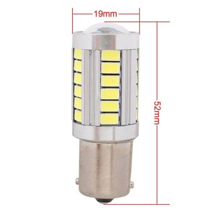 Car LED Bulb For Parking And Turn Signals DC12V 6500K - 52mm x 19mm plug-in LED parking/turn signal bulb with multiple SMD chips, daylight 6500K