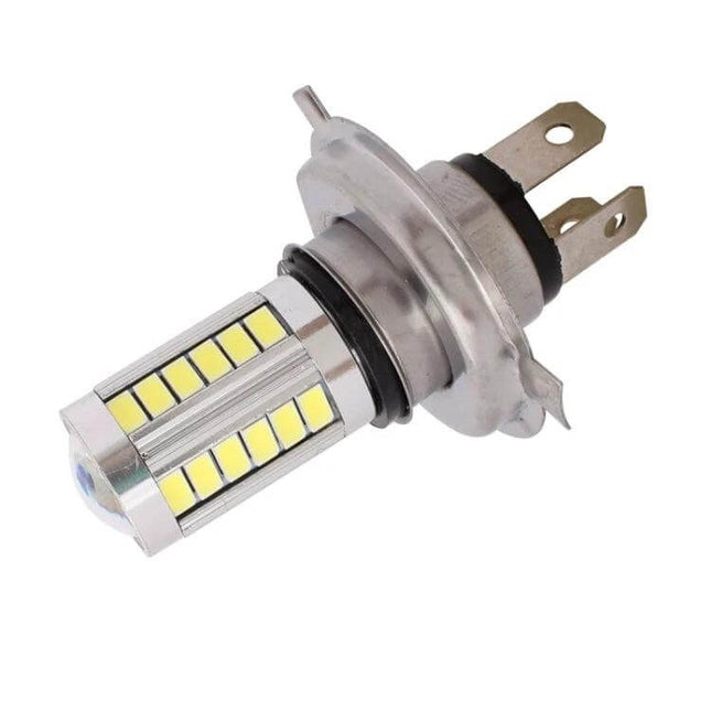 H4 LED Car Light Bulb For Parking, Turn Signals, And Back Up Lights compact H4 dual‑filament LED plug‑and‑play parking and signal bulb
