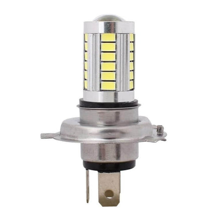 H4 LED Car Light Bulb For Parking, Turn Signals, And Back Up Lights - compact H4 dual‑filament LED plug‑and‑play bulb for parking and signal lights