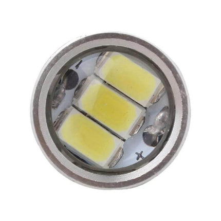 H8 H11 Car Fog Light Bulbs 6500K White 2 Pack For Vehicles close-up of LED bulb face showing three 6500K chips