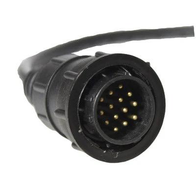Essential Adapter for Vehicle Diagnostic Connections in Daily Maintenance - 14‑pin round OBD connector cable for OBD2 scanners, ideal for Sprinter/VW LT routine checks