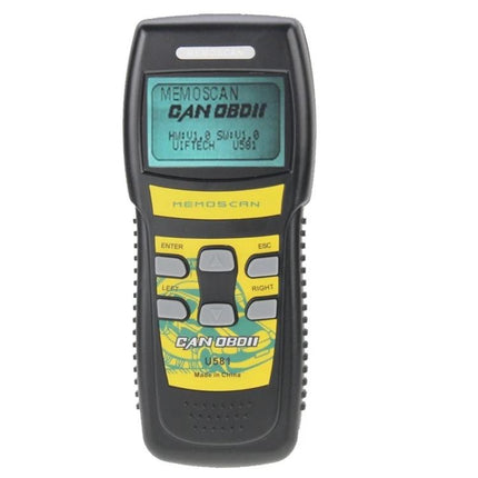 Car Diagnostic Scanner for Everyday Vehicle Checks - U581 OBD2 handheld scanner showing screen and buttons
