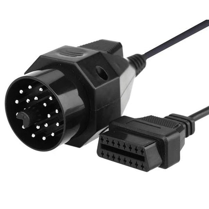 Adapter Cable for Routine BMW and Porsche Vehicle Checks — 20-pin to OBD2 adapter cable for home garage diagnostics
