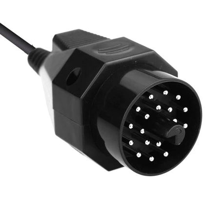 Adapter Cable for Routine BMW and Porsche Vehicle Checks - 20-pin to OBD2 adapter cable for home diagnostics