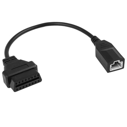 Adapter for Connecting OBD Tools in Honda Vehicles - 3-pin to 16-pin diagnostic adapter cable for older Honda models