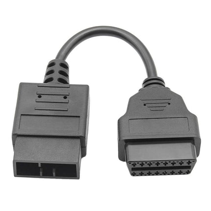 Subaru OBD Cable for Everyday Vehicle Maintenance Tasks - Subaru 9-pin to OBD connector cable for at-home check engine diagnostics