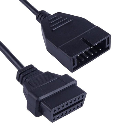 Cable for Everyday Vehicle Diagnostics in General Motors Cars – 12-pin to 16-pin adapter cable for basic GM diagnostics and legacy port compatibility