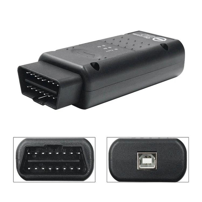 OP-COM Interface for Everyday Opel Car Maintenance Checks - compact OBD2 diagnostic adapter to read live data and clear codes before trips