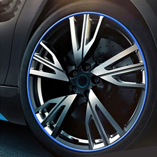 Decorative Scratchproof Strip for Car Wheel Hubs, 8 Meters Long