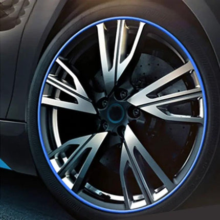 Decorative Scratchproof Strip for Car Wheel Hubs, 8 Meters Long