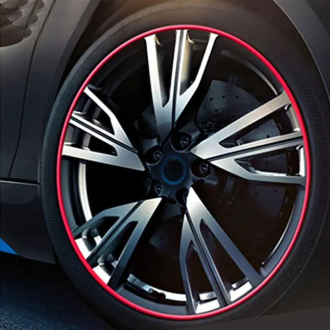 Decorative Scratchproof Strip for Car Wheel Hubs, 8 Meters Long
