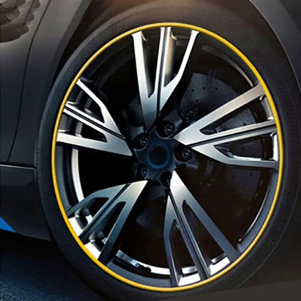 Decorative Scratchproof Strip for Car Wheel Hubs, 8 Meters Long