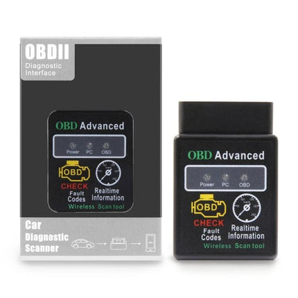 HH Diagnostic Device for Everyday Car Maintenance Checks - wireless OBD-II scanner plug for reading and clearing engine codes