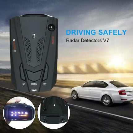 V7 Car Radar Detector for 360 Degree Speed Monitoring