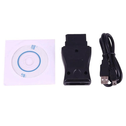 Essential Tool for Everyday Nissan Vehicle Checks - 14-pin consult diagnostic adapter with USB cable and setup CD