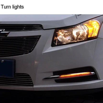 Two Pack Waterproof Eagle Eye White LED Lights For Vehicles, 60cm Cable