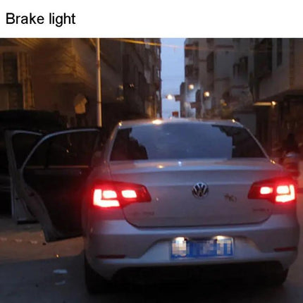 Two Pack Waterproof Eagle Eye White LED Lights For Vehicles, 60cm Cable