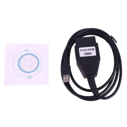 Essential Tool for Checking Ford Vehicle Diagnostics at Home - USB OBD2 Ford-VCM diagnostic cable with software CD