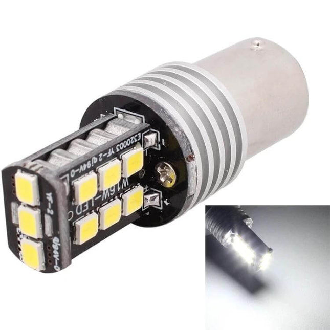 LED Car Back Up Light Slim Design For Rear Fog Lamps - slim white LED bulb with adjustable bracket for rear fog lamp installations