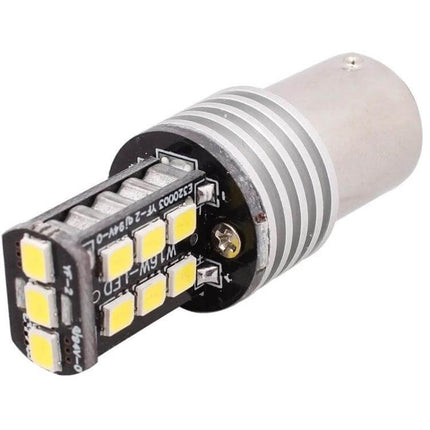 LED Car Back Up Light Slim Design For Rear Fog Lamps - slim white LED bulb with adjustable bracket and compact heat-sink housing