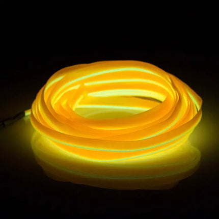 Waterproof Flat Flexible Car Strip Light 5m For Decoration
