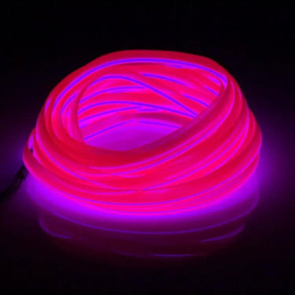 Waterproof Flat Flexible Car Strip Light 5m For Decoration