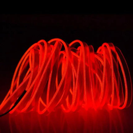 Waterproof Flat Flexible Car Strip Light 5m For Decoration