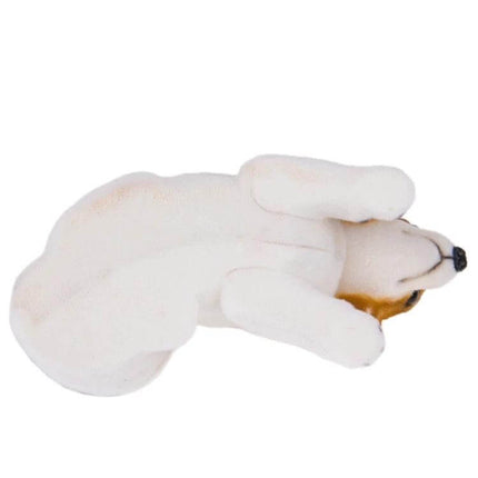 Lucky Beagle Shake-Head Car Ornament For Everyday Car Decor And Gifts - small white beagle dashboard shake-head figurine