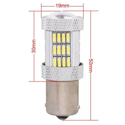 White LED Car Bulb For Parking Lights And Turn Signals - 50mm LED parking/turn signal replacement bulb, bright white plug-and-play