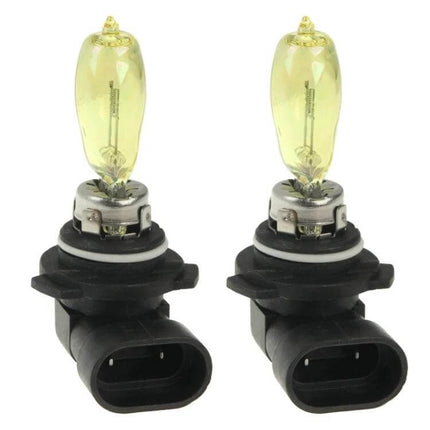 HOD 2-Pack Headlight Bulbs for Cars Everyday Night Driving - olive-shaped xenon replacement bulbs for 12V headlights, brighter all-weather visibility