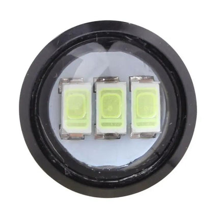Ice Blue LED Daytime Running Lights For Vehicles, 2 Pack, 22.5mm